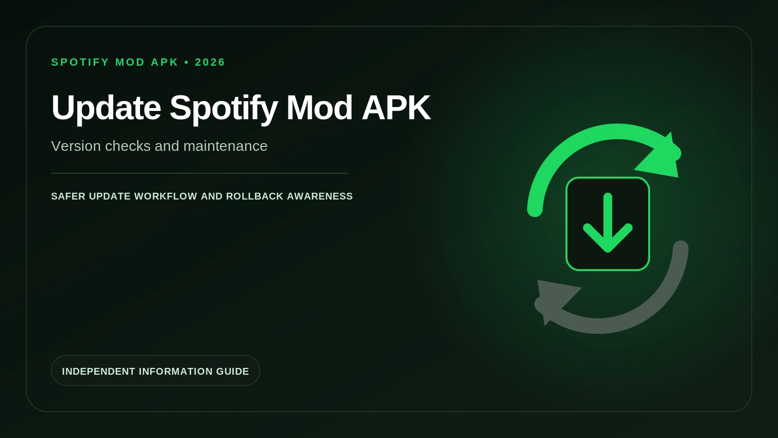 Update Spotify Mod Apk